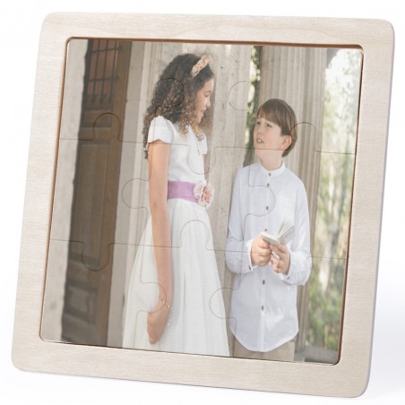 Puzzle personalizzato con foto per matrimonio battesimo comunione compleanno o azienda
