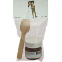 Nutella con cucchiaio presentata in busta trasparente con cartone personalizzato