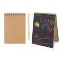 Scrapy notebook da disegnare in multicolore