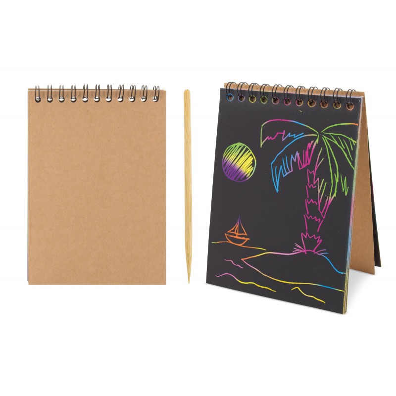 Scrapy notebook da disegnare in multicolore