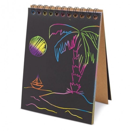 Scrapy notebook da disegnare in multicolore