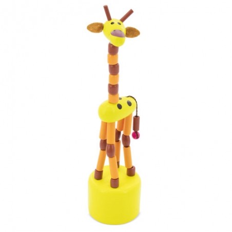 Giraffa di legno danzante
