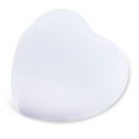 Cuore antistress bianco