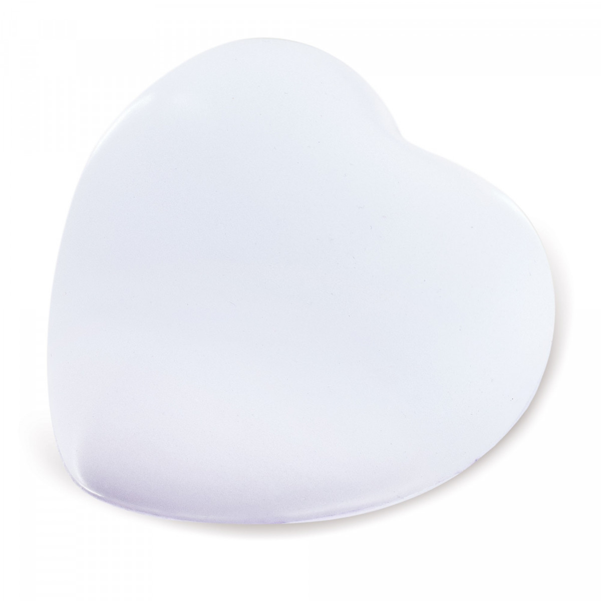 Cuore antistress bianco