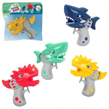 Pistola ad acqua a forma di dinosauro