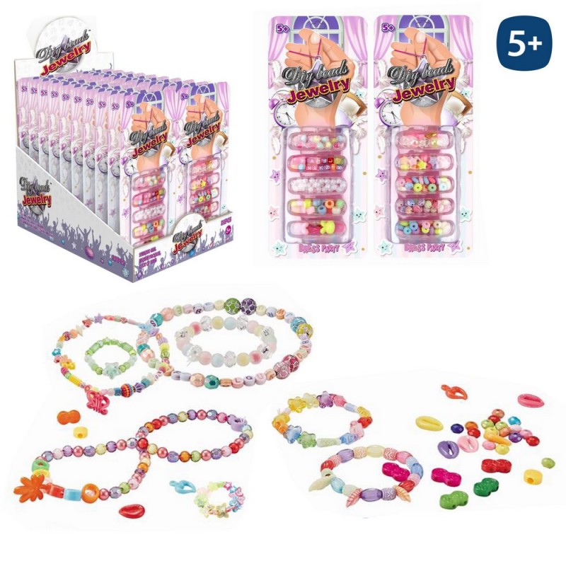 Bracciale e collane di perline