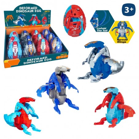 Uovo dinosauro robot autodeployante
