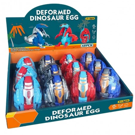 Uovo dinosauro robot autodeployante