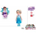 Bambola principessa 10 cm assortite