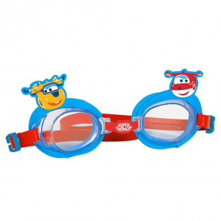 Occhiali Super Wings con cuffia da bagno per bambini