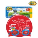 Occhiali Super Wings con cuffia da bagno per bambini