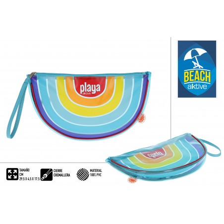 Necessaire da spiaggia con chiusura a zip