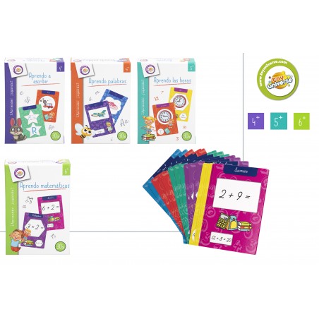 Universo gioco-giocattolo di carte educative