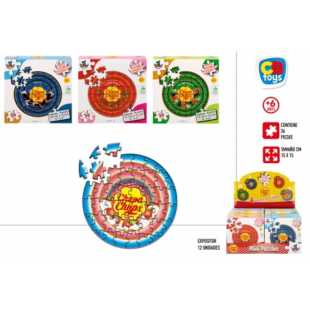 Mini puzzle chupa chups 36 pezzi