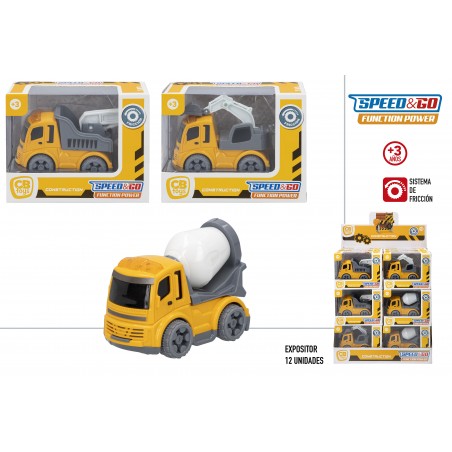 Camion da costruzione con sistema di frizione