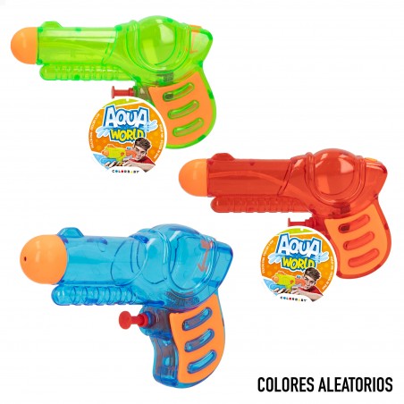 Pistola ad acqua assortita in colori 15 cm