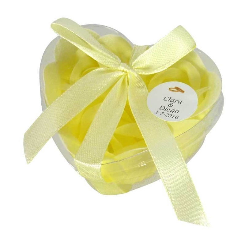 Saponi economici personalizzati per matrimonio