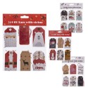 Set di 24 biglietti regalo per Natale