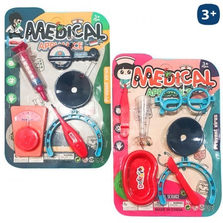 Set di dottore per bambini con accessori per giocare