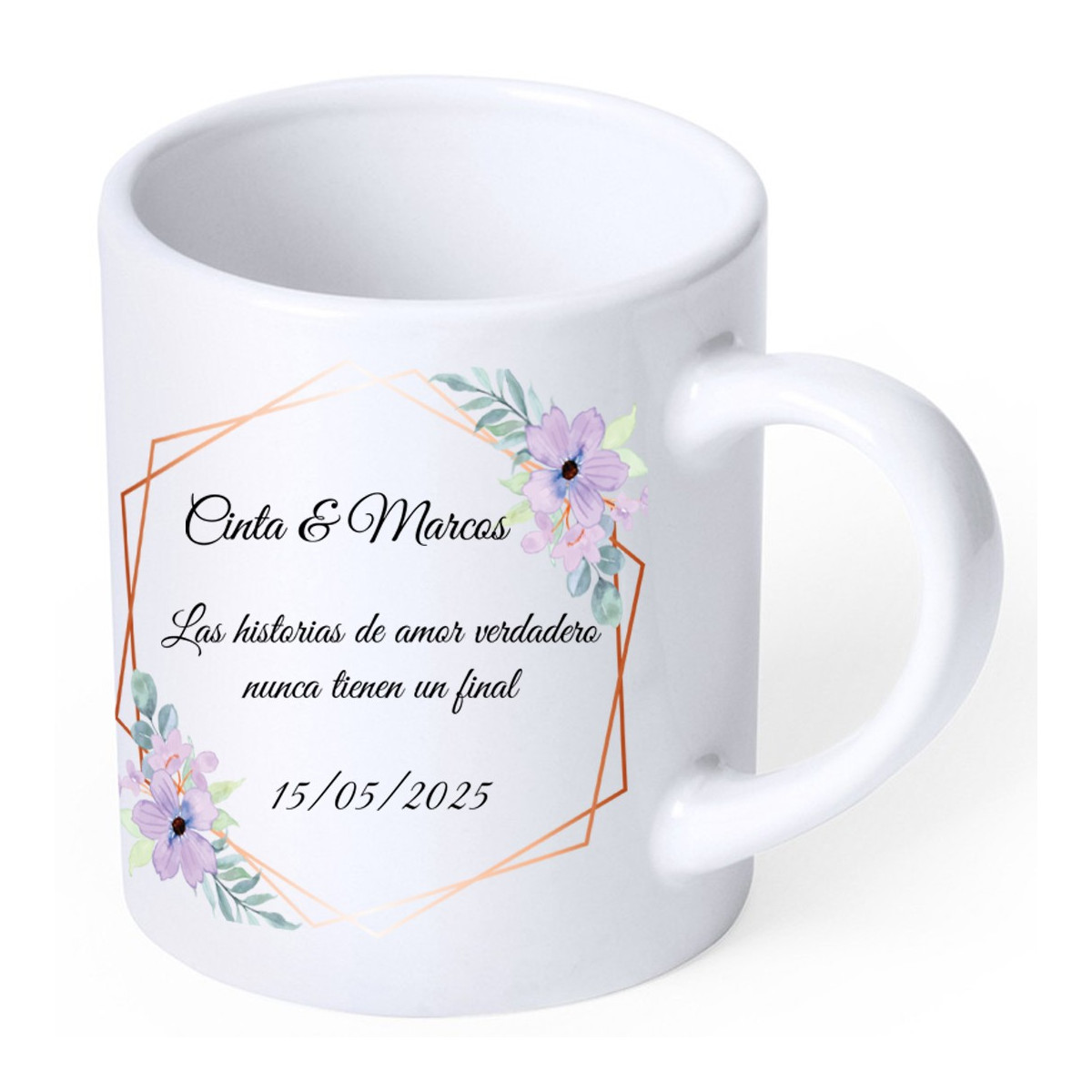 Tazza personalizzata con dedica