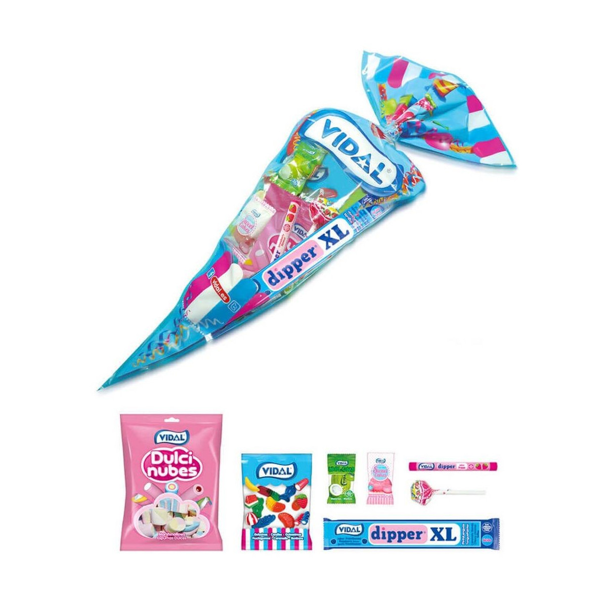Coni di dolci ripieni senza glutine