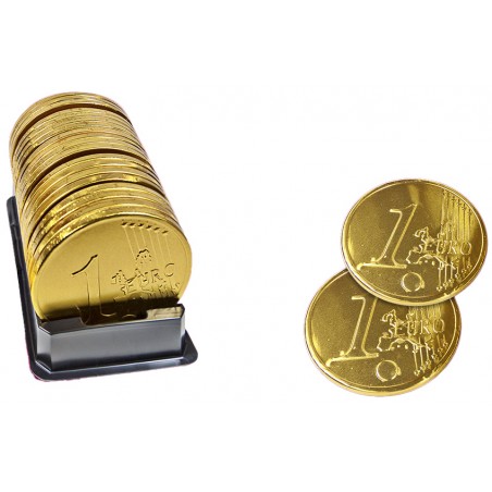 Moneta di cioccolato grande 10 cm