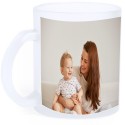 Tazza smaltata sublimata con fotografia e dedica