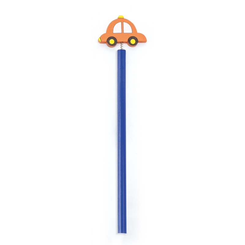 Matita con bambola a forma di taxi