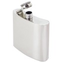 Flask di liquore metalizzata in acciaio inossidabile