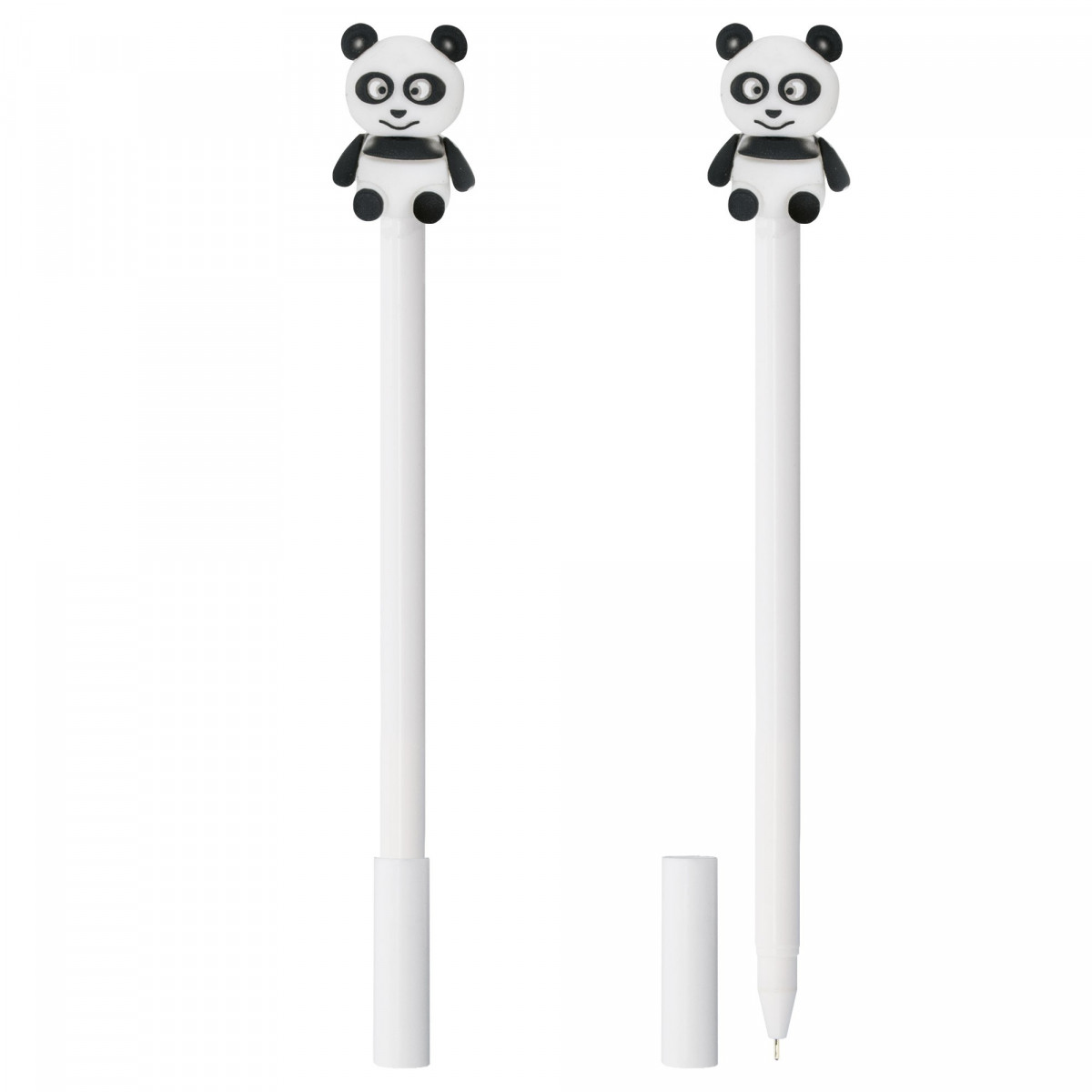 Penna con pupazzo 3D a forma di orso panda