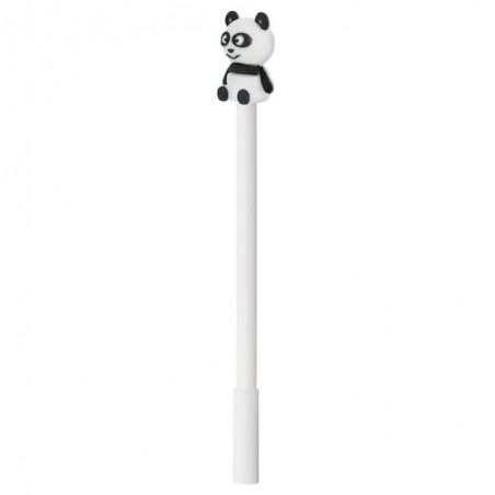 Penna con pupazzo 3D a forma di orso panda