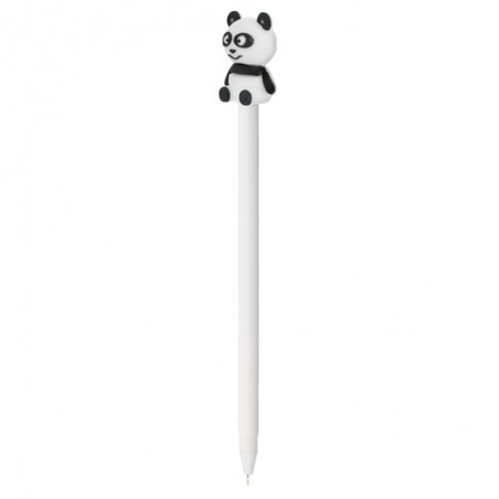 Penna con pupazzo 3D a forma di orso panda