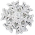 Set di candele per Natale a forma di fiocchi di neve