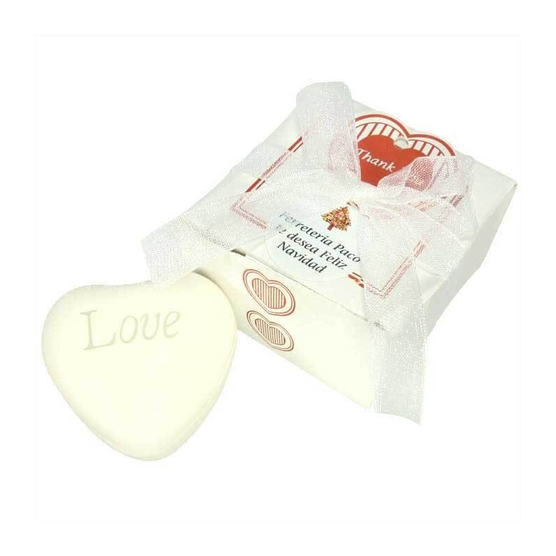 Sapone personalizzato a forma di cuore
