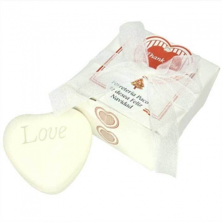 Sapone personalizzato a forma di cuore