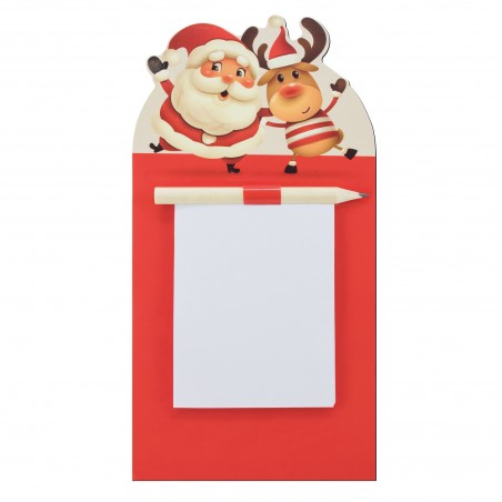 Blocco note con magnete con design di Natale
