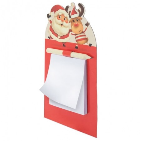 Blocco note con magnete con design di Natale