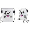 Zaino sacco per bambini con design di cagnolino