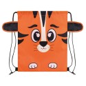 Zaino sacco infantile con design di tigre
