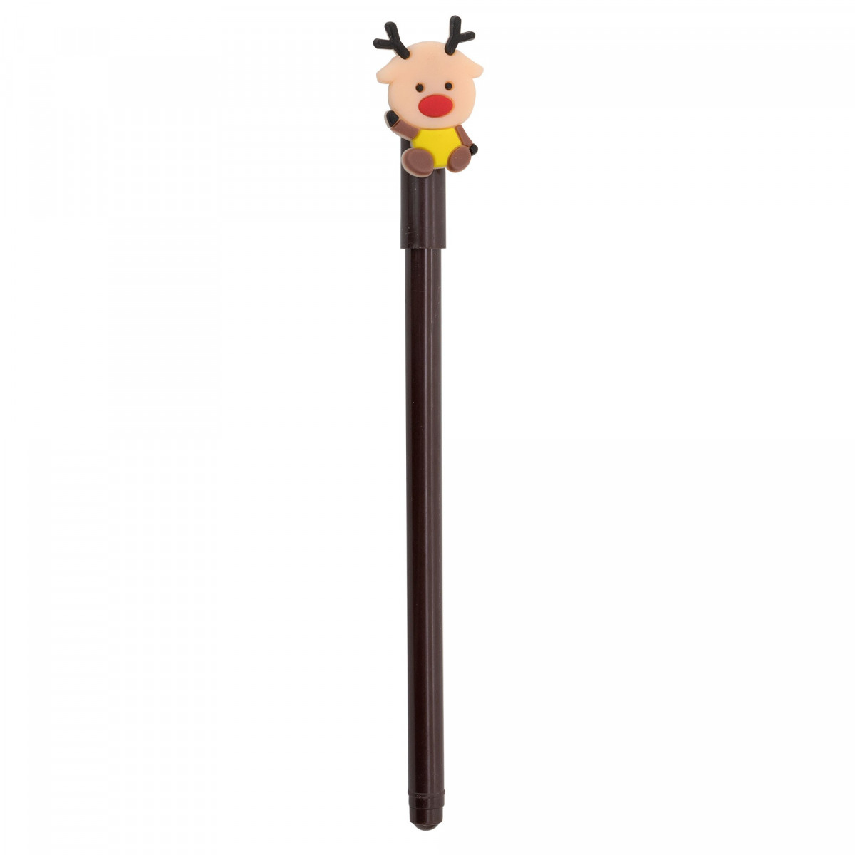Penna di Natale con decorazione di renna