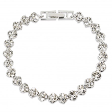Bracciale gioiello con cristalli