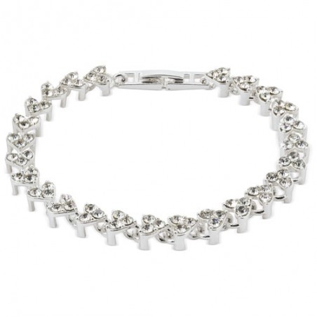 Bracciale gioiello con cristalli