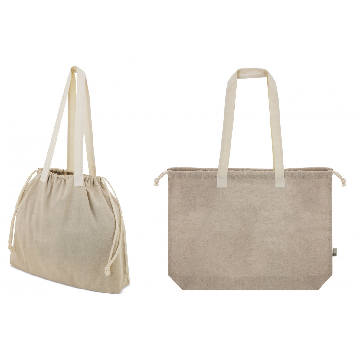 Borsa in cotone riciclato