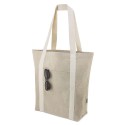Borsa con manici in cotone riciclato