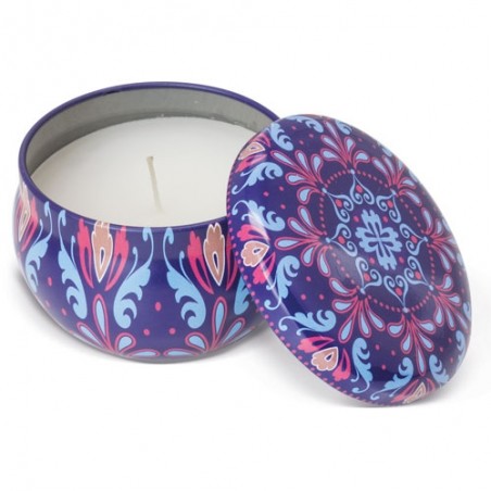 Set di 12 candele aromatiche con coperchio