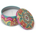 Set di 12 candele aromatiche con coperchio