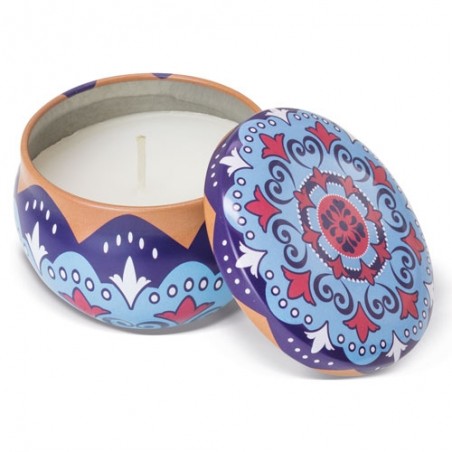 Set di 12 candele aromatiche con coperchio