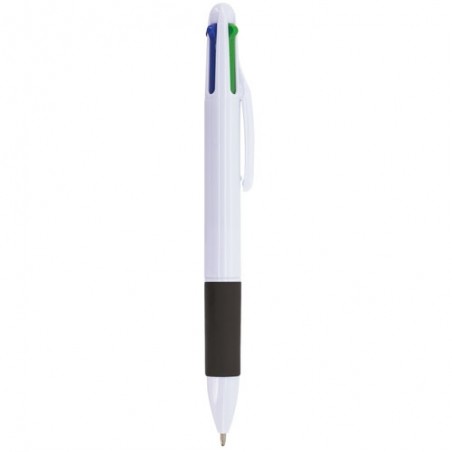 Penna a sfera con 4 inchiostri color nero, rosso, blu e verde