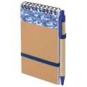 Blocco note A6 con penna abbinata