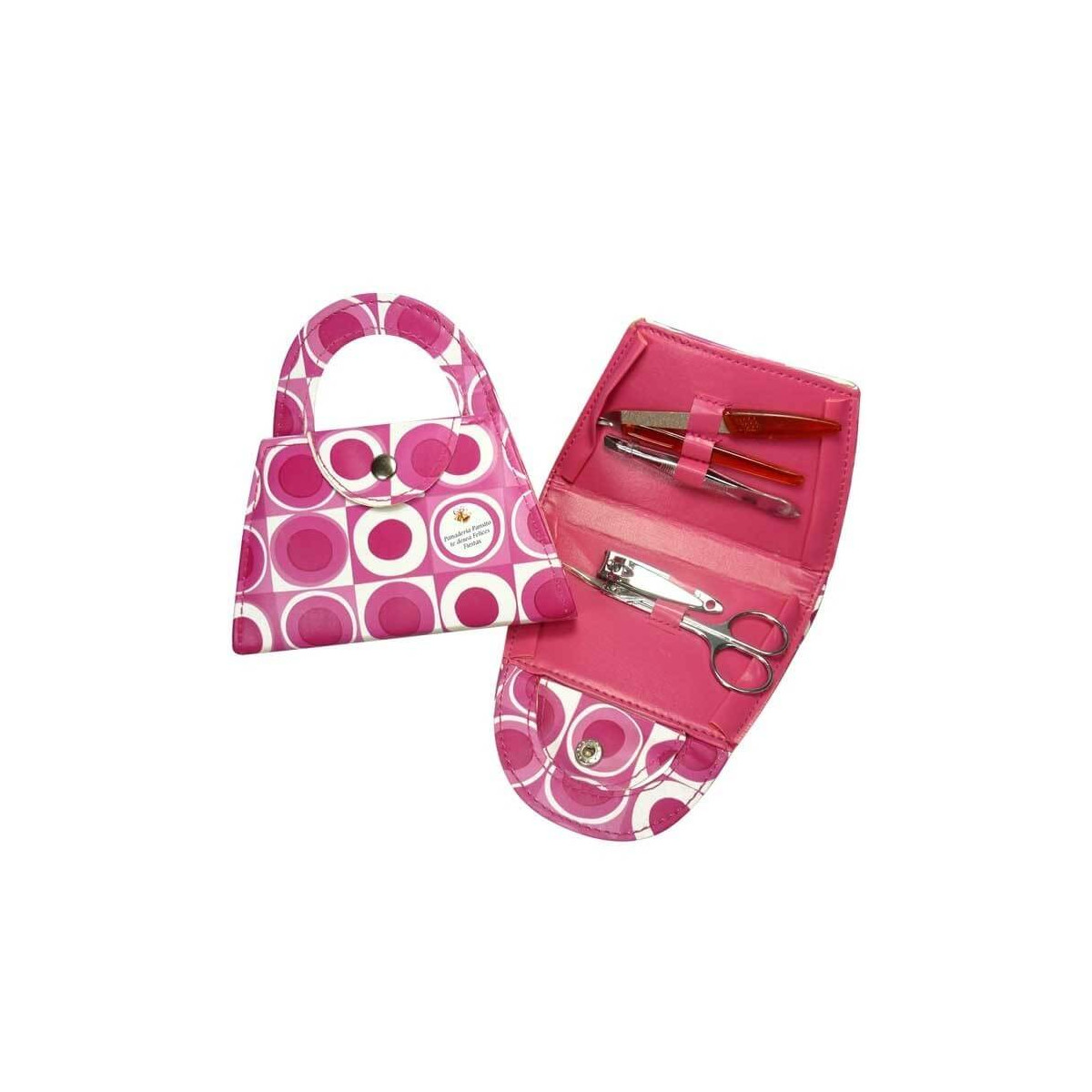Set manicure in borsa personalizzata per regali promozionali